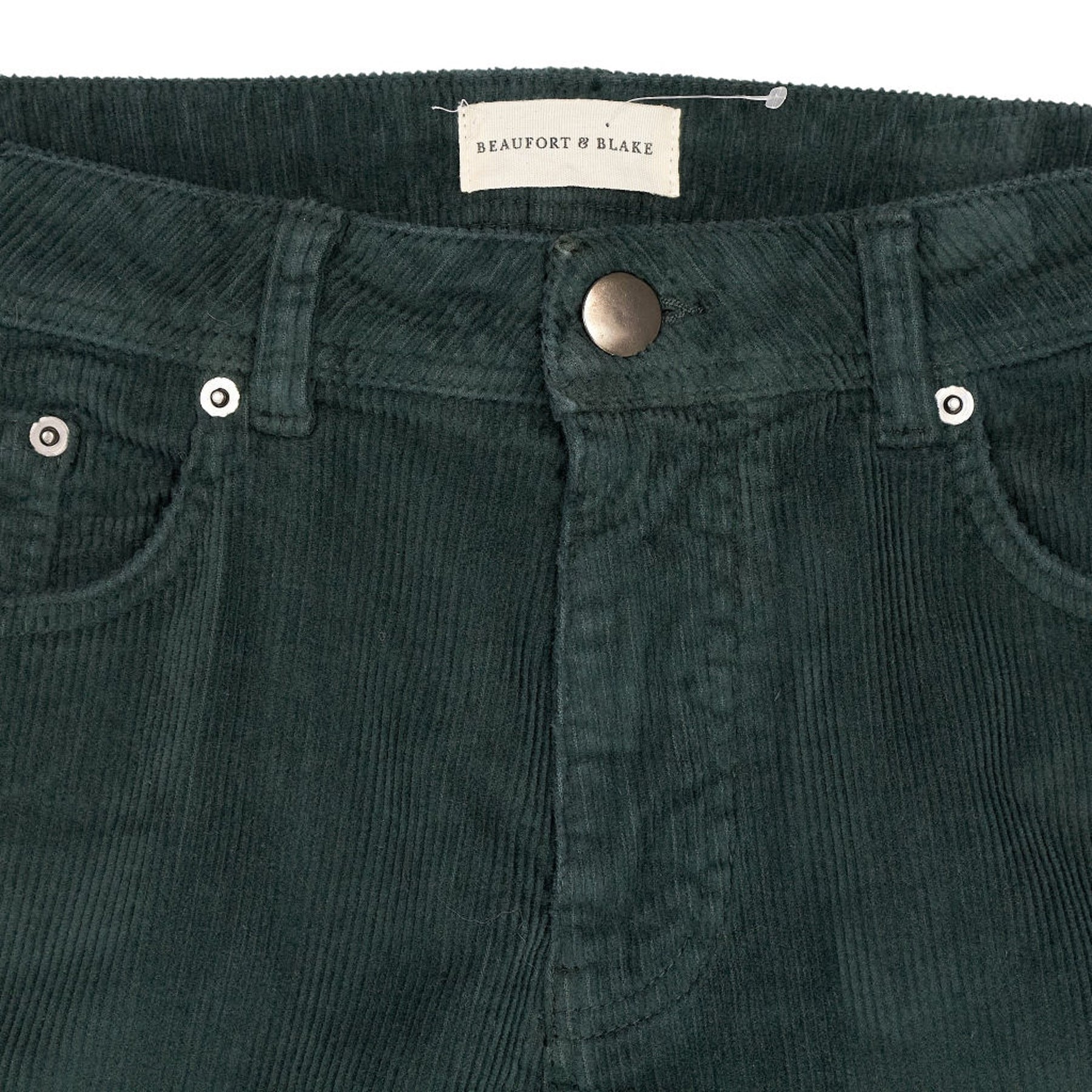 Beaufort & Blake Green Corduroy Trousers