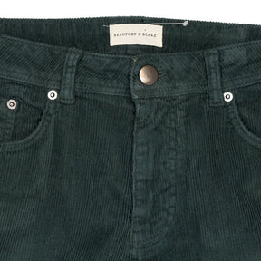 Beaufort & Blake Green Corduroy Trousers