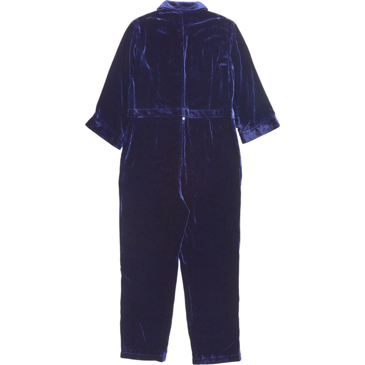 NRBY Navy Velvet Jumpsuit