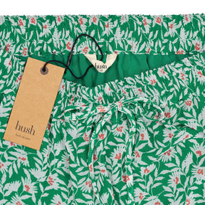 Hush Green Hallie Layered Floral Skirt