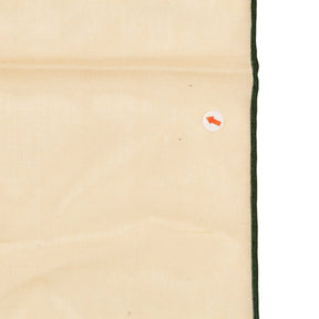 Drake's Cream Green Pocket Square