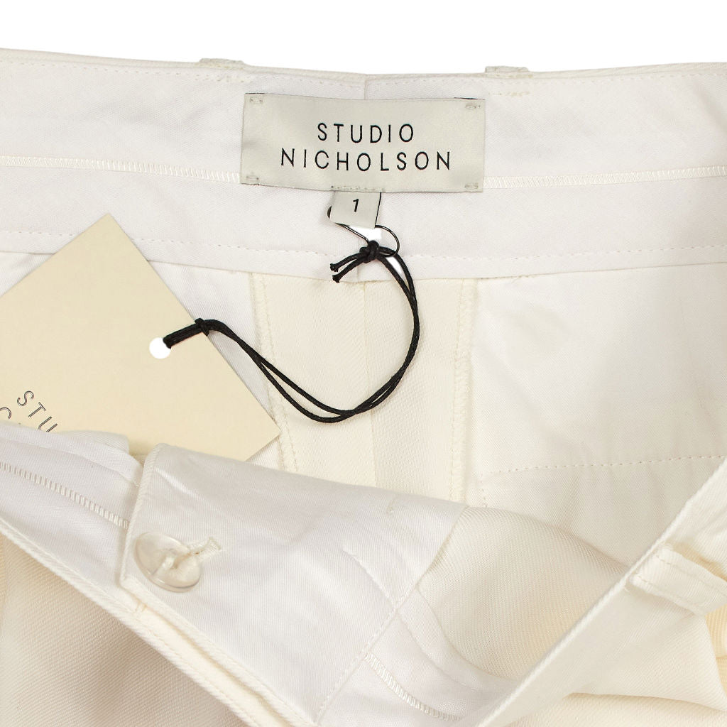 Studio Nicholson Parchment Sperro Trousers