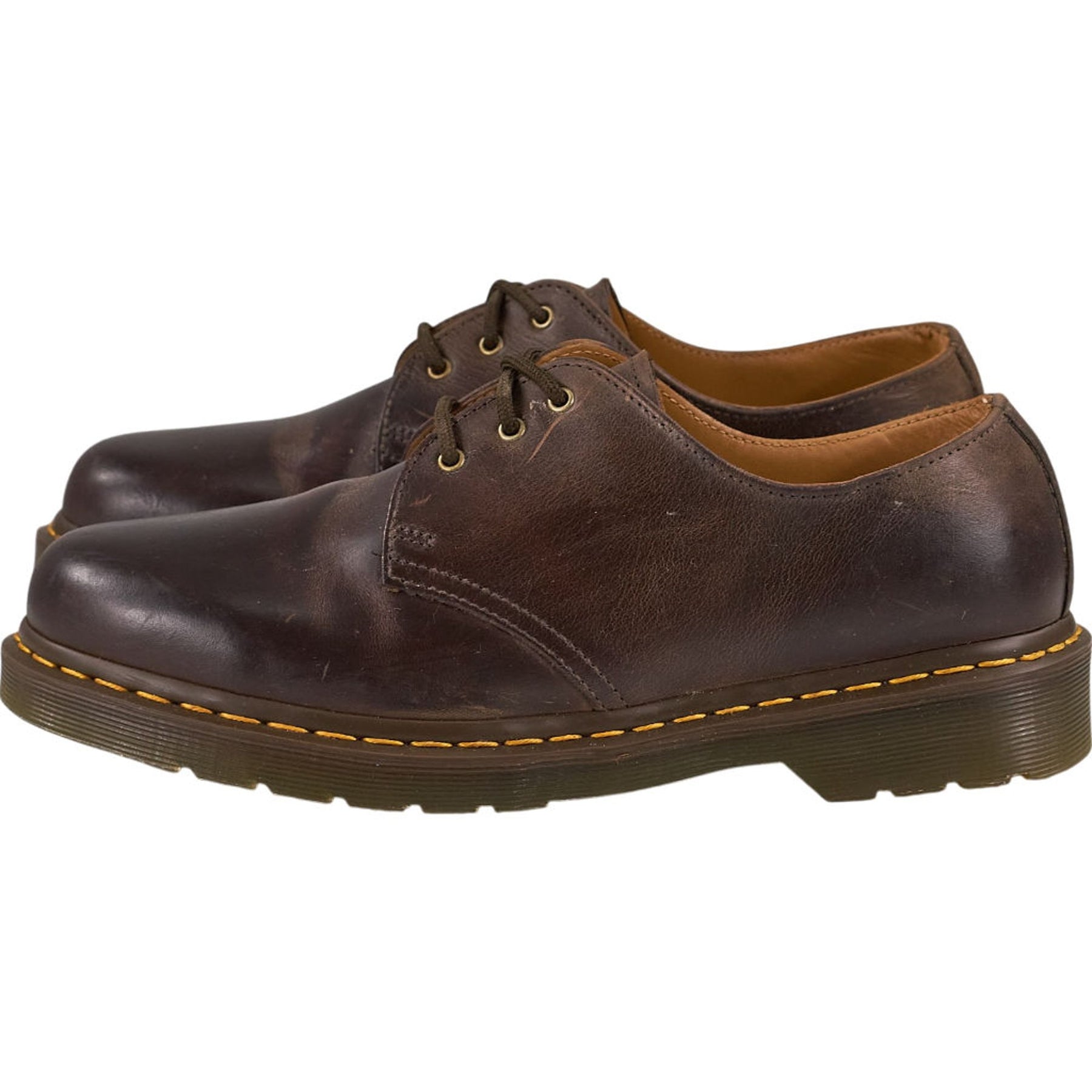 Dr Martens Brown Leather Shoes