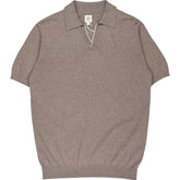 Moss Bros Brown Cotton Cashmere Jumper