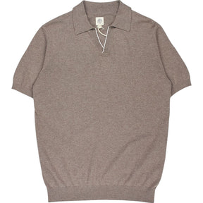 Moss Bros Brown Cotton Cashmere Jumper