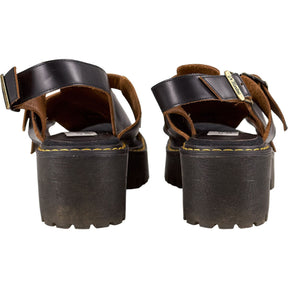 Dr. Martens Black Leather Sandals UK 7