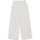 Hush Cream Wide Leg Trousers
