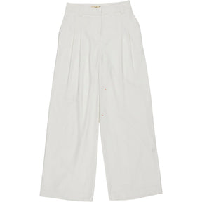 Hush Cream Wide Leg Trousers