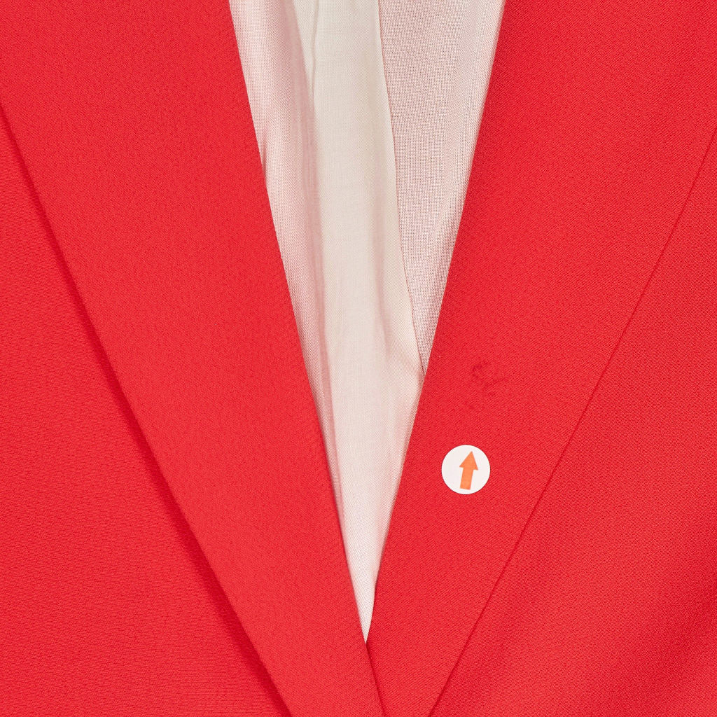 Baukjen Poppy Red Bethany Ecotwill Blazer Jacket