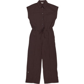 Hush Brown Sleeveless Jumpsuit