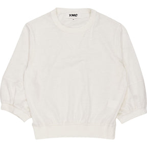 YMC White Crew Neck Top