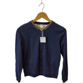 Little Karl Marc John Blue Cotton Jacket