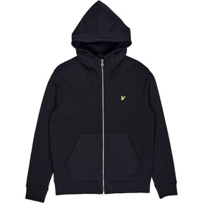 Lyle & Scott Black Zip Hoodie