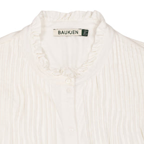 Baukjen White Ruffle Blouse