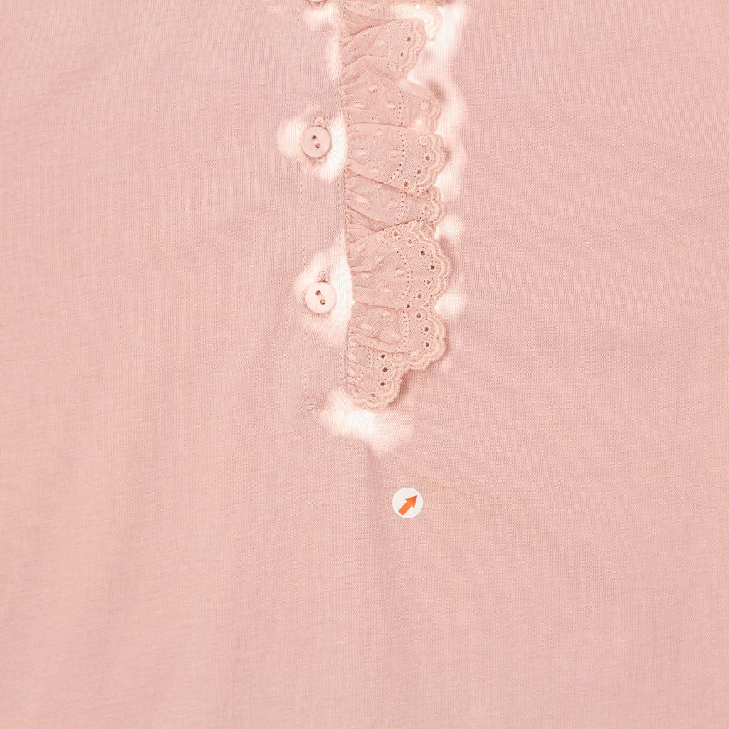 Baukjen Pink Tricia Organic Cotton Top
