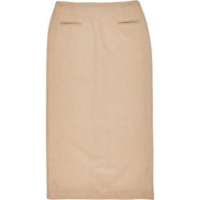 Aligne Beige Wool Skirt