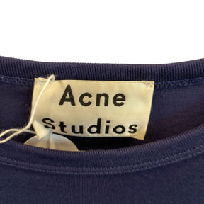 Acne Studios Blue Cotton T-Shirt
