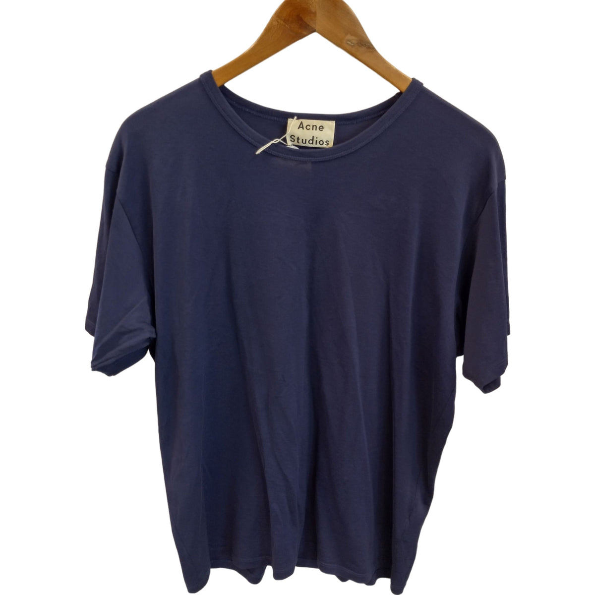 Acne Studios Blue Cotton T-Shirt