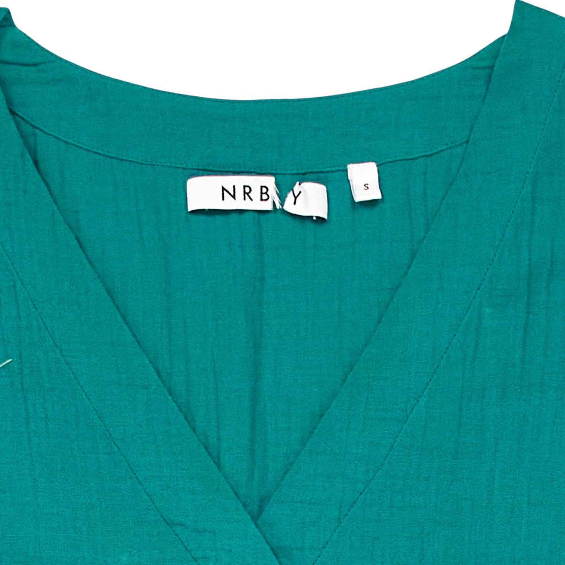 NRBY Teal Short Sleeve Dress