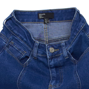 Friends Like These Blue Denim Skirt