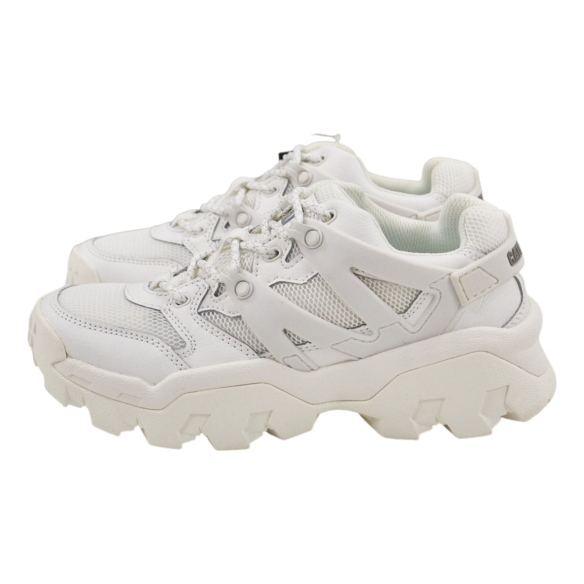 Caterpillar White Chunky Sneakers