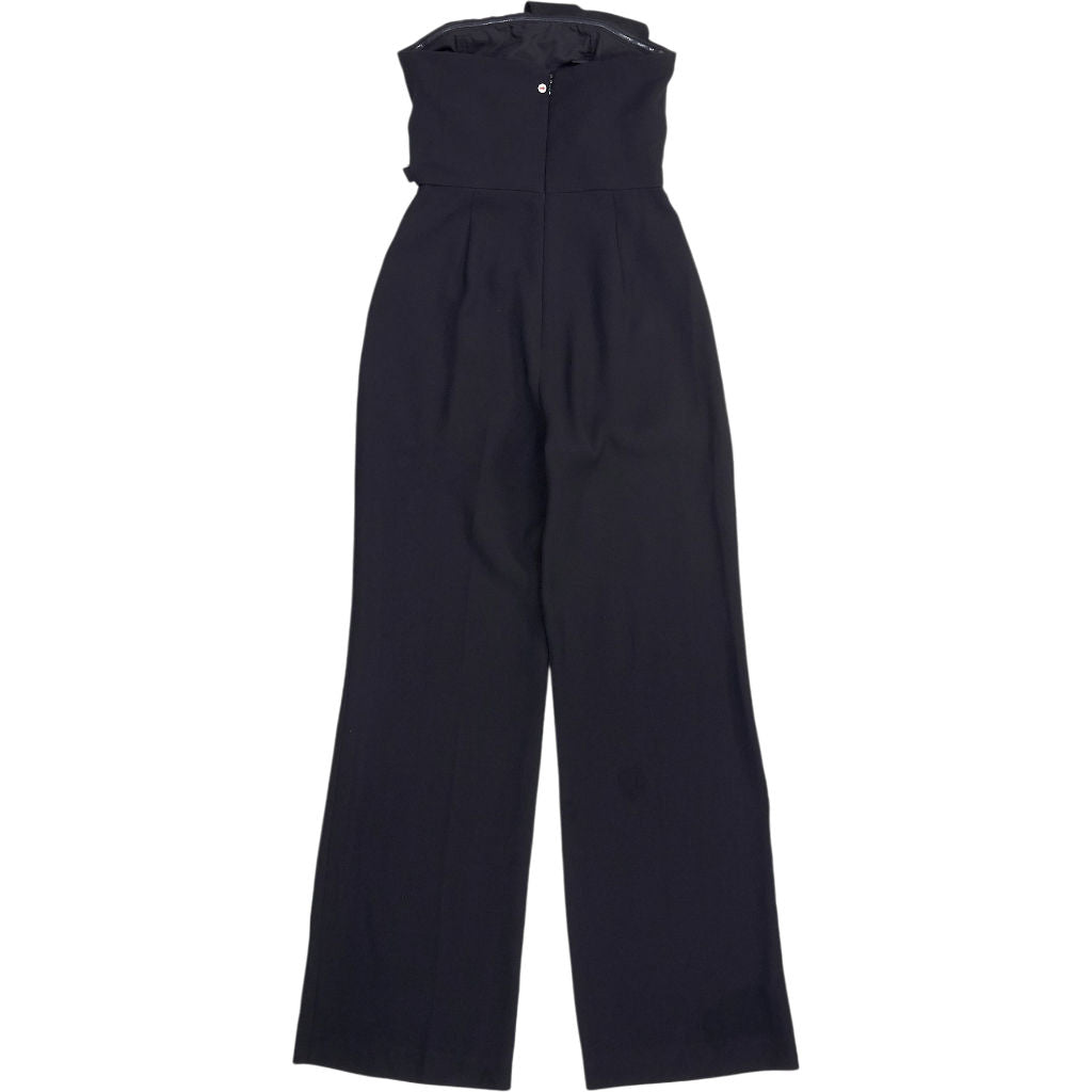Reiss Black Kristina Jumpsuit