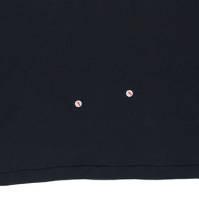 YMC Black Long Sleeve Polo Shirt