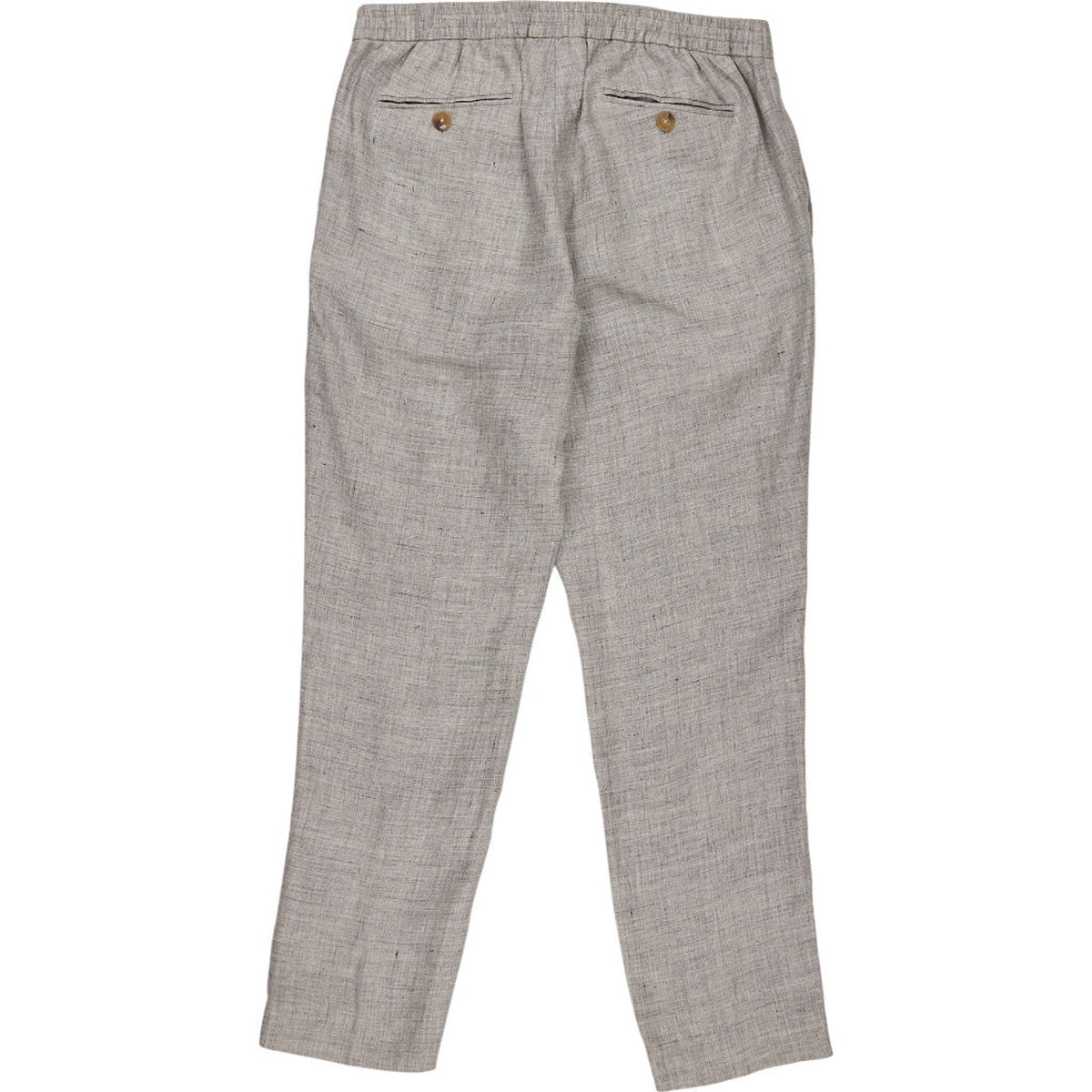 Moss Grey Linen Trousers