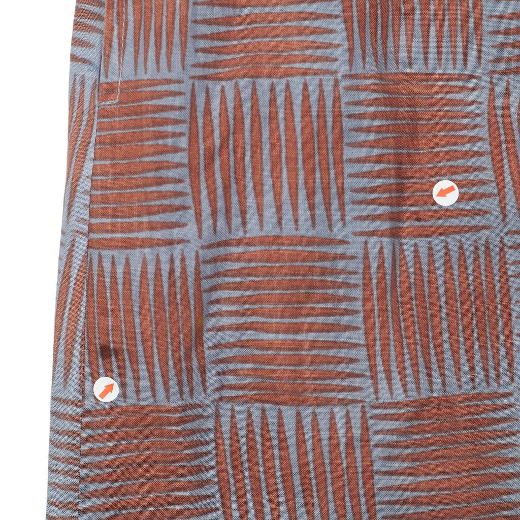Bonte Cinnamon Blue Red Brown Seline Dress