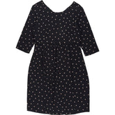 Seraphine Black Dot Print Maternity Dress