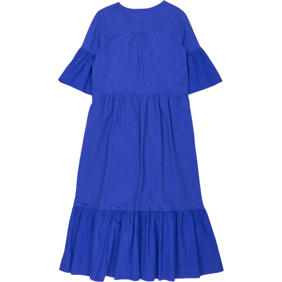 NRBY Blue Cotton Midi Dress