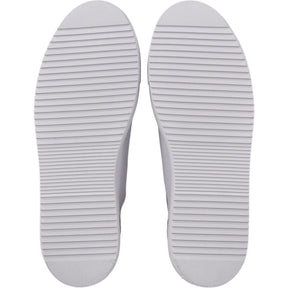 Folk White Charcoal Mid Leather Sneakers