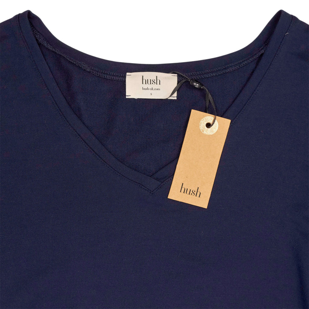 Hush Midnight Blue Laredo 3/4 Sleeve Top