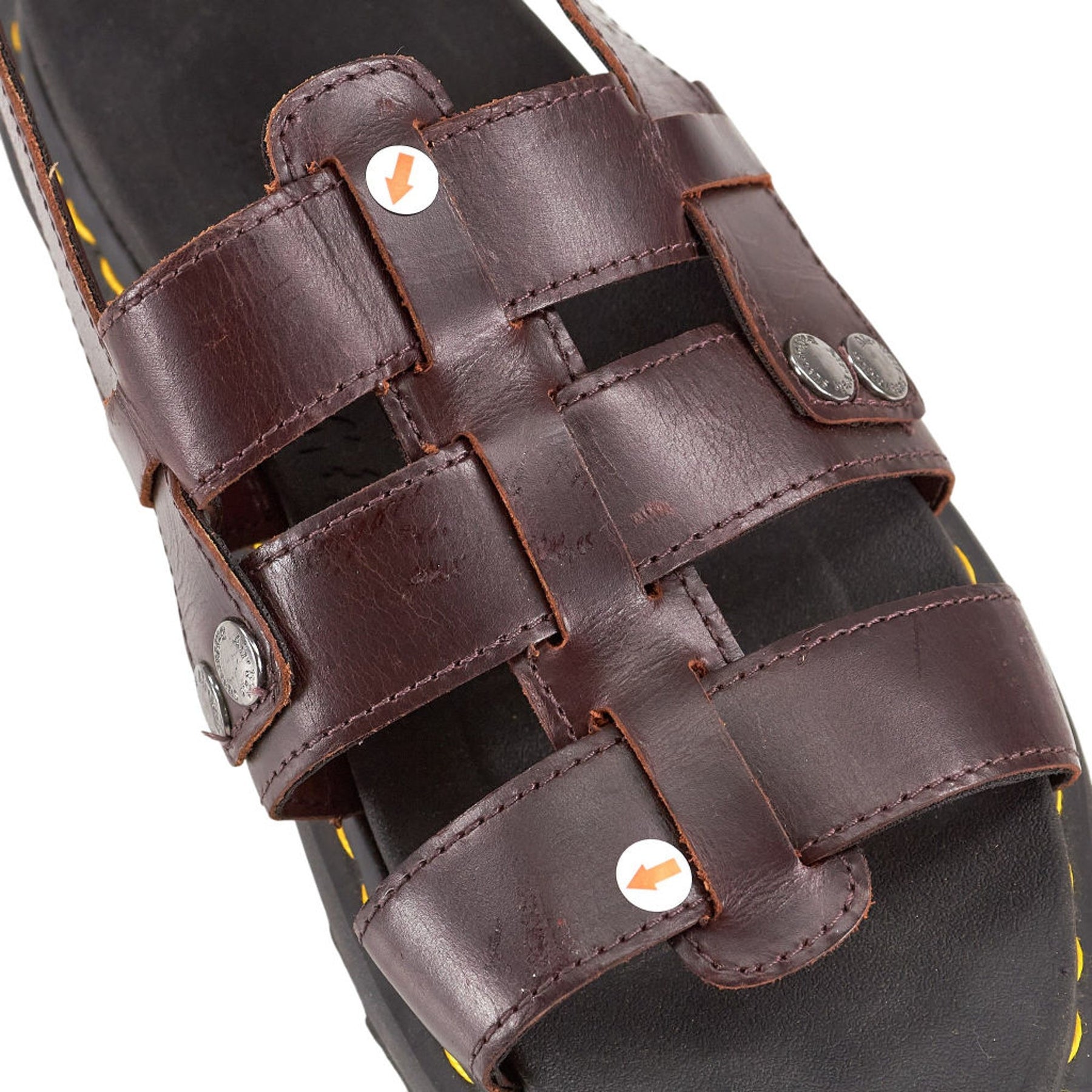 Dr. Martens Brown Leather Sandals