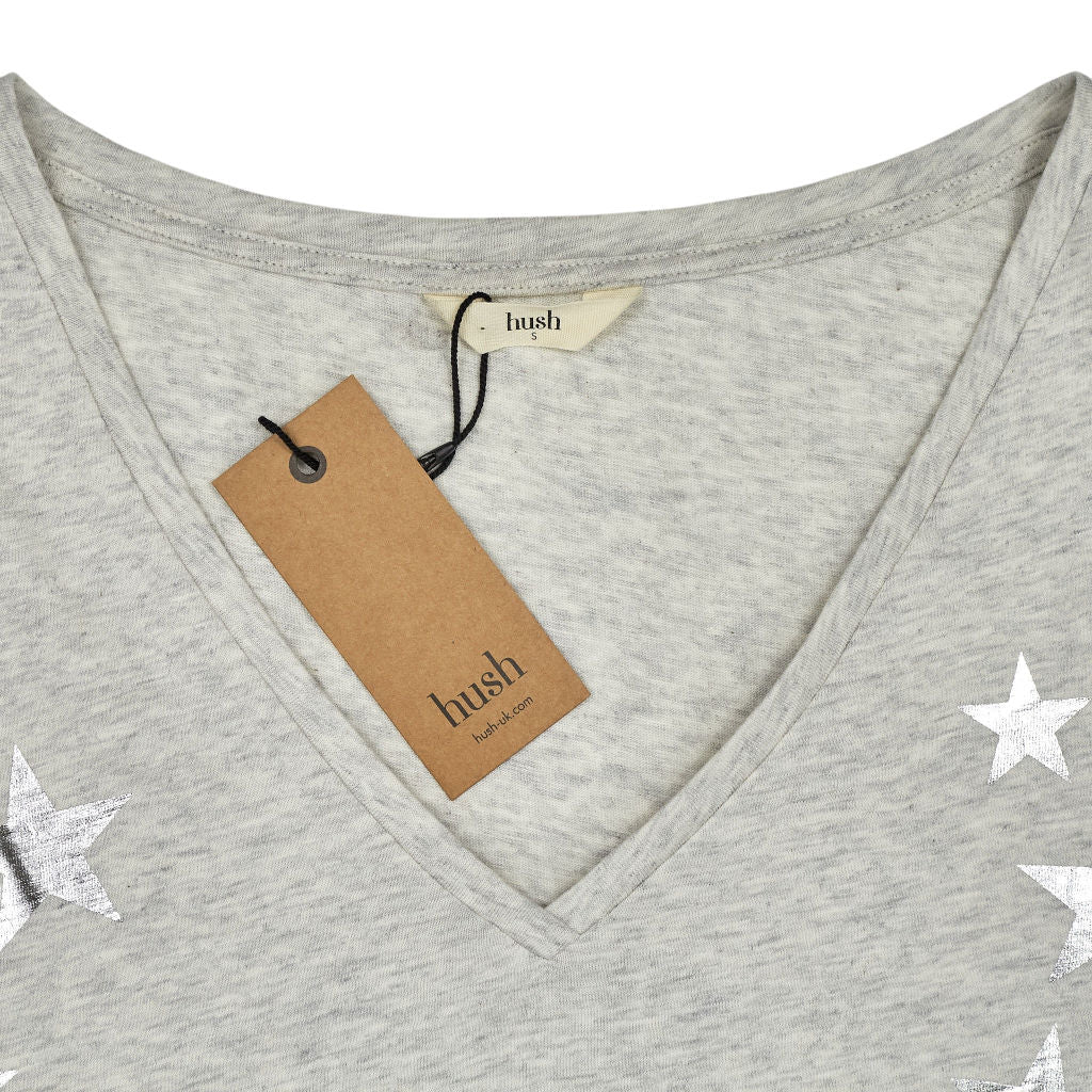 Hush Grey Star Sub Tee T-Shirt