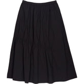 Hush Black Ruched Technical Skirt