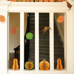Halloween Pumpkin Sewn Garland