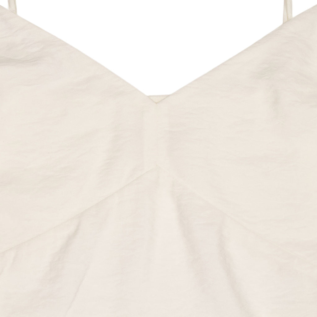 Hush White Viscose Camisole Top