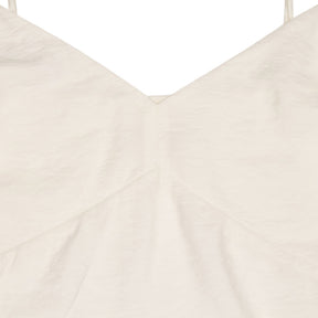 Hush White Viscose Camisole Top
