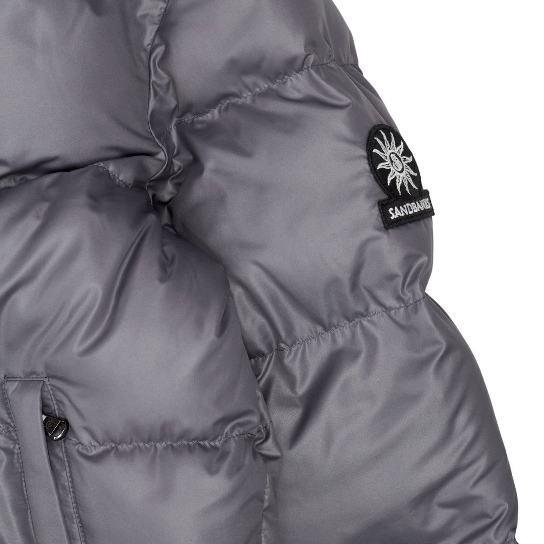 Sandbanks Charcoal Aurora Puffer Jacket