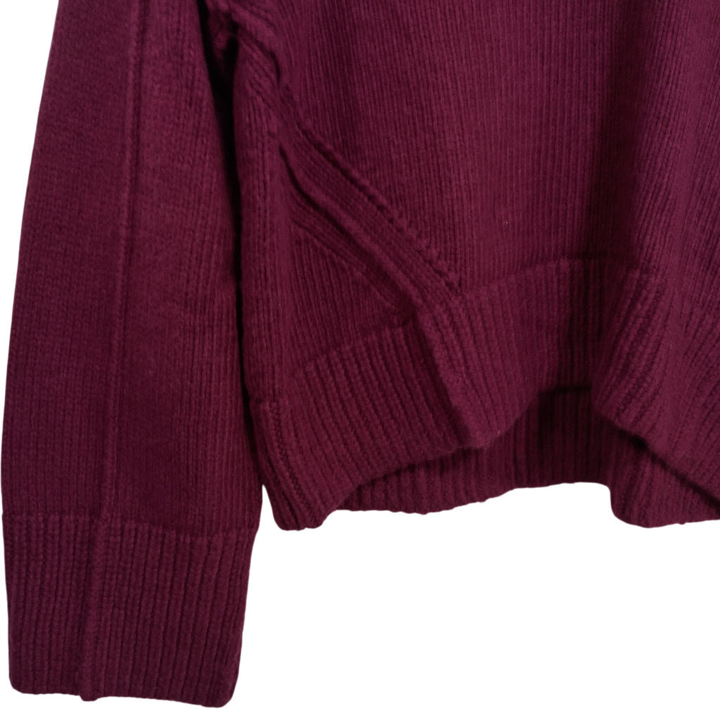 Next Purple V-Neck Knit Jumper