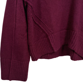 Next Purple V-Neck Knit Jumper