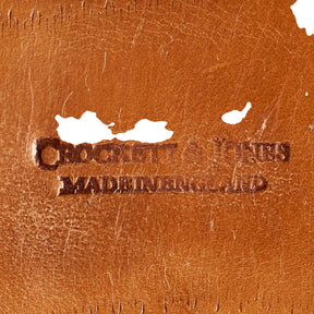 Crockett & Jones Black Leather Oxford Shoes