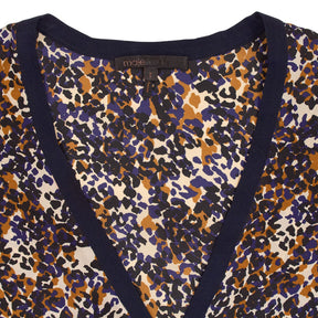 Maje Multicoloured V-Neck Blouse