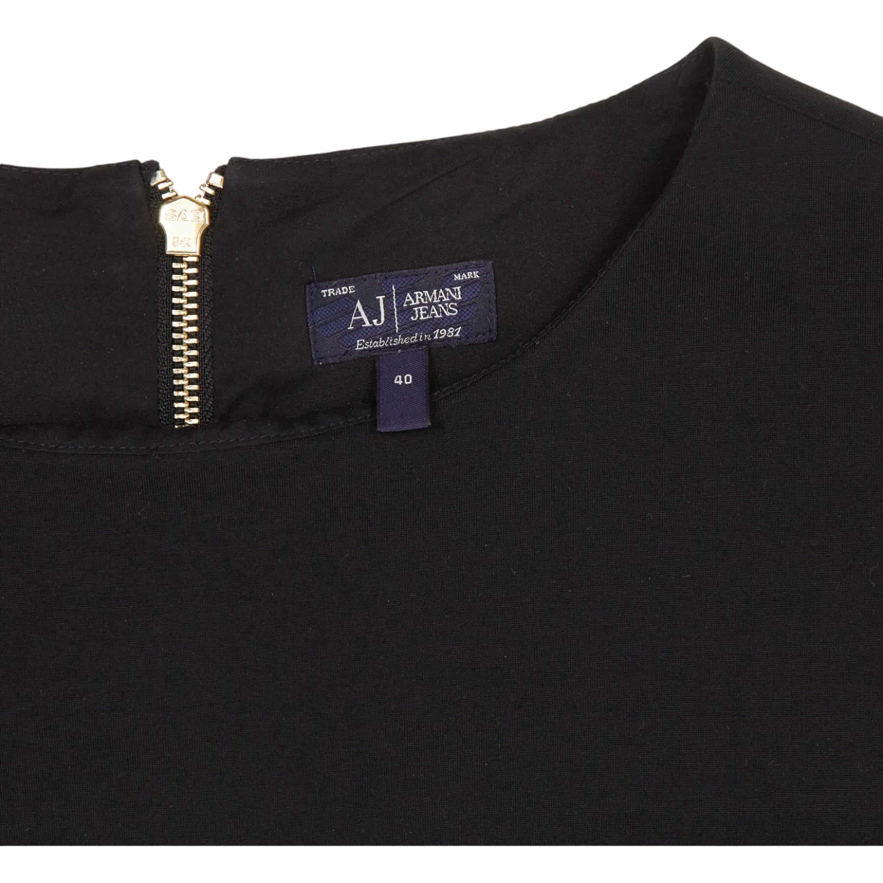 Armani Jeans Black Dress