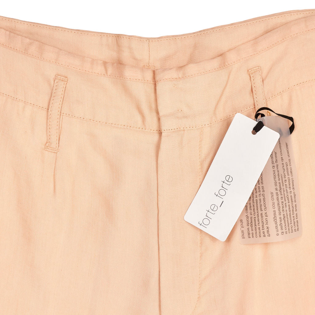 Forte Forte Peach Iridescent Linen Trousers