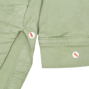 NRBY Green Cotton Overshirt