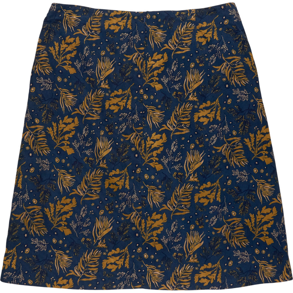 Seasalt Blue Forest View Skirt