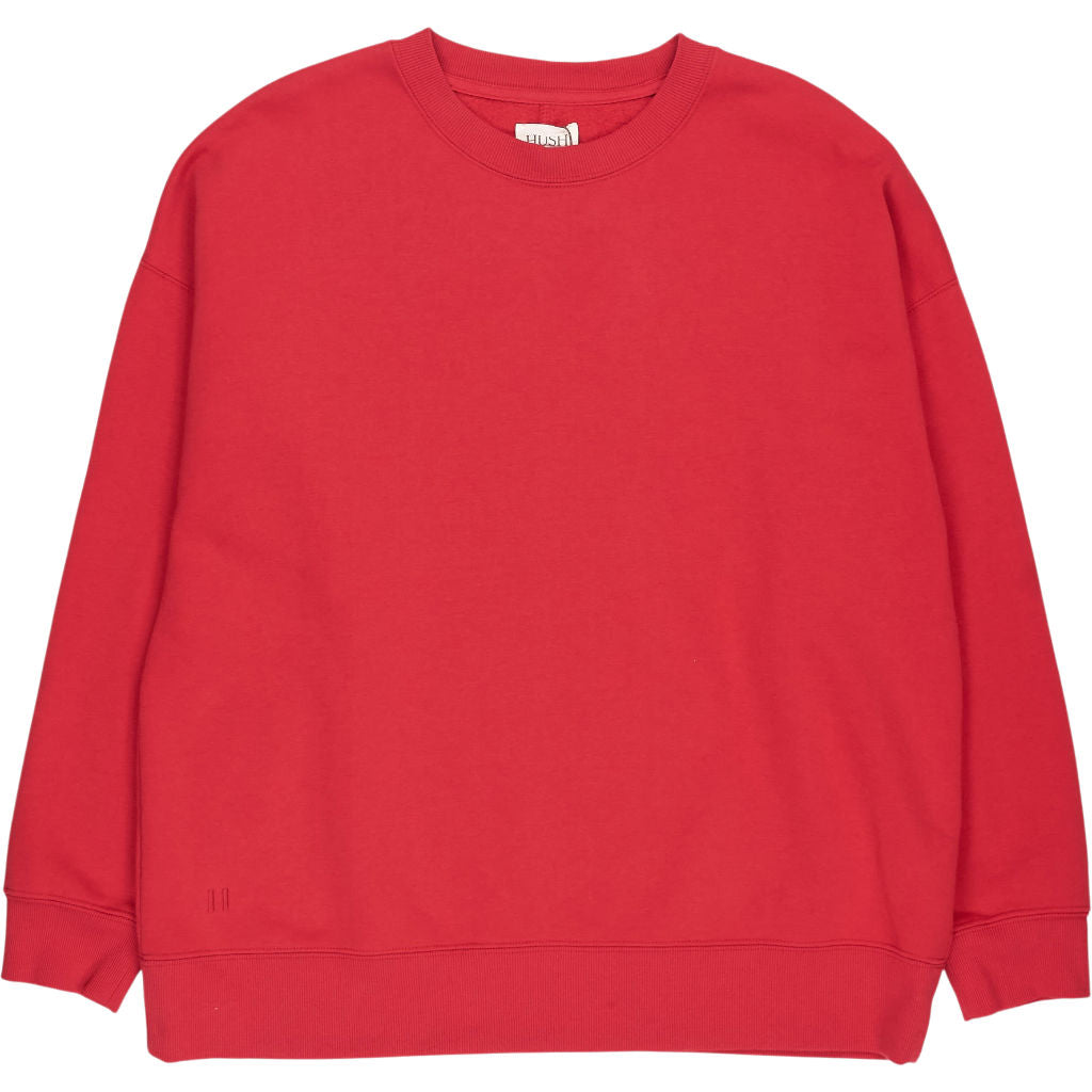 Hush Red Quaden Oversized Sweatshirt
