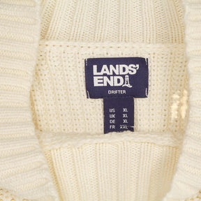 Lands' End Cream Drifter Jumper